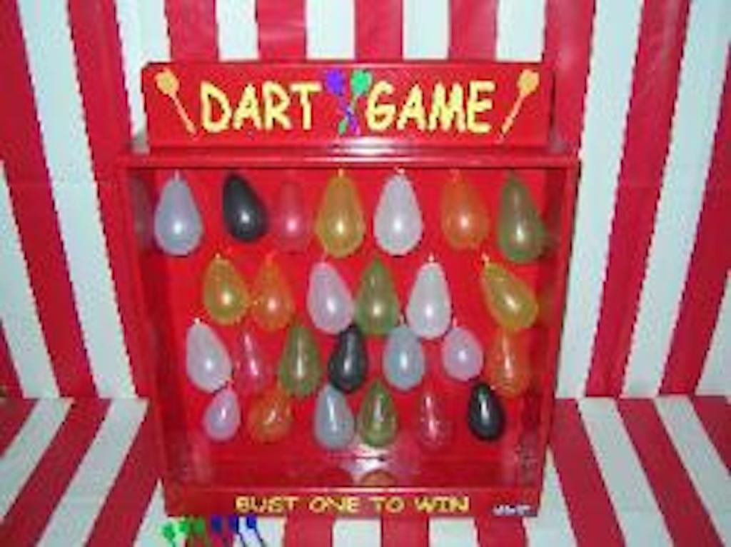 Rent the Balloon Dart Carnival Game