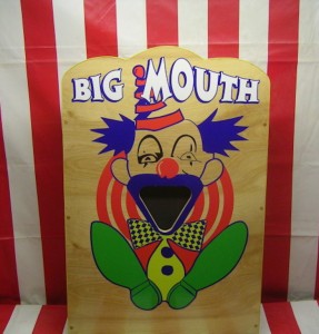 Rent the Big Mouth Carnival Game