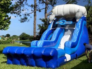 Flipper Dipper Water Slide Rental in Orlando | Rent 18' Water Slide for Kids