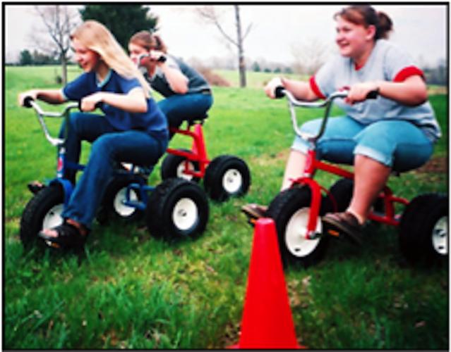 Rent the Giant Trike Racers