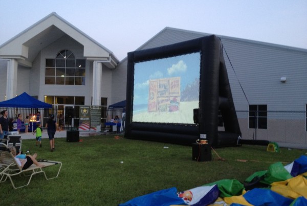 Inflatable Movie Screen Rental in Orlando | Sound System, Indoor, Outdoor