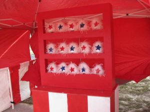Rent the Midway Knock Down Carnival Game