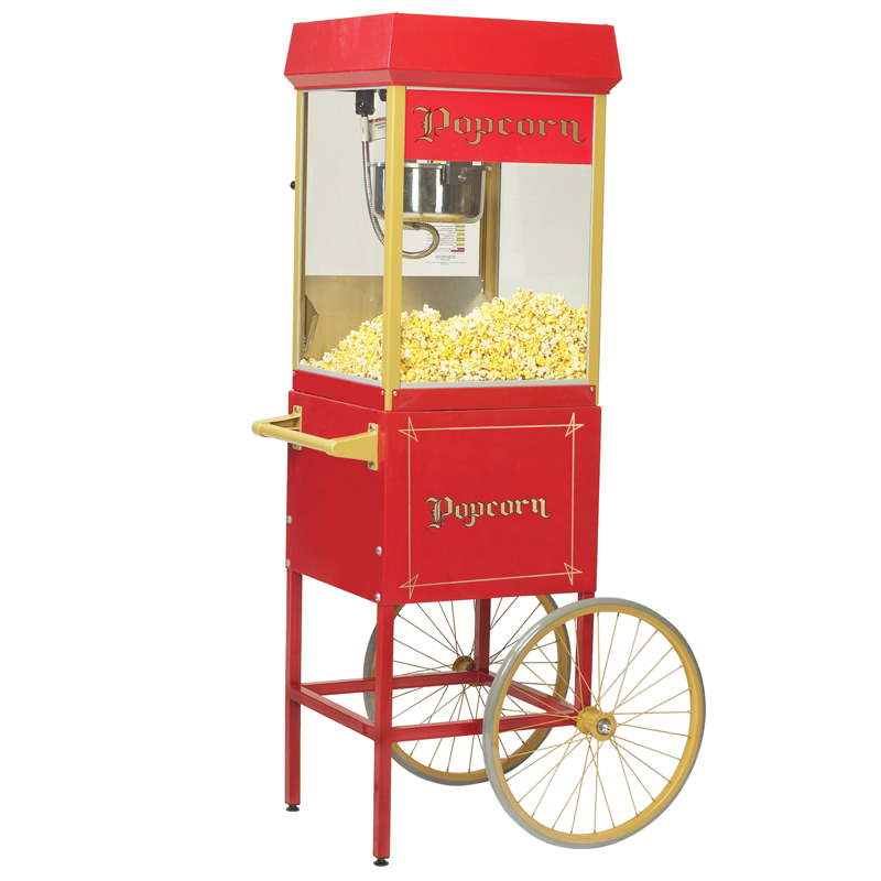 Grab the Popcorn Machine Rental and cart