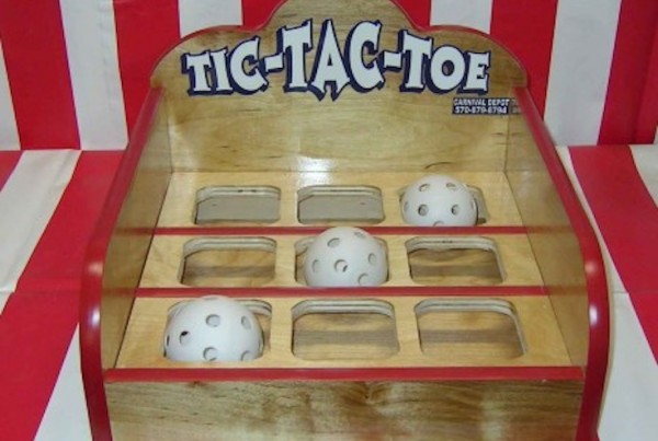 Rent the Tic Tac Toe Carnival Game