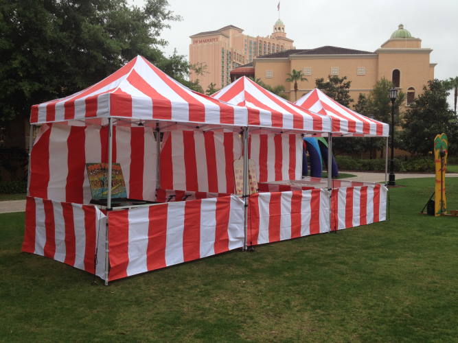 carnival booth & tents rental