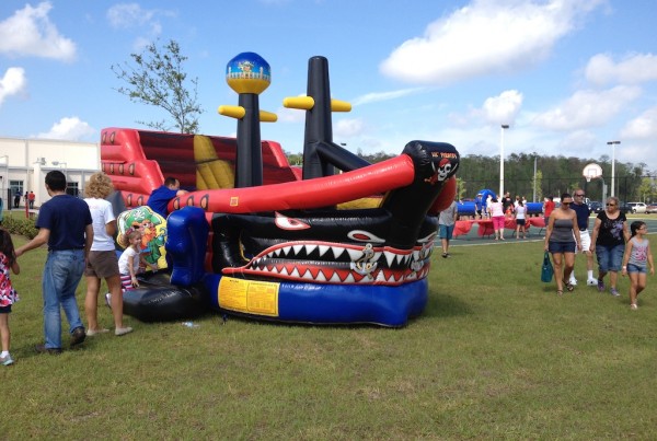 Pirate Ship Bounce House Rental | Pirate Themed Bounce House in FL