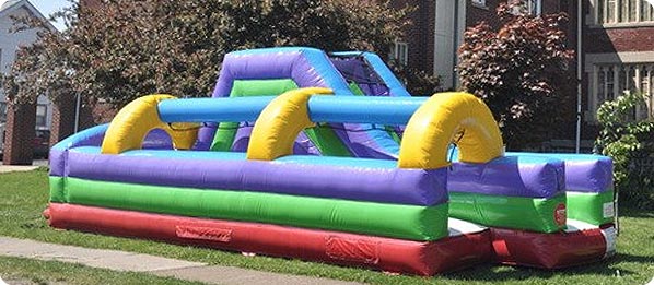 Rent the Wild splash n slide combo