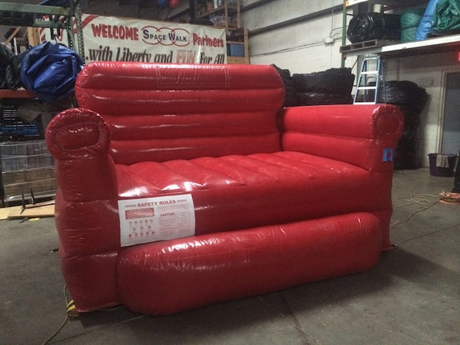 Rent the Giant Inflatable Couch