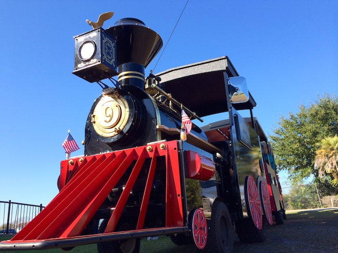 Rent the Classic Locomotive Trackless Train