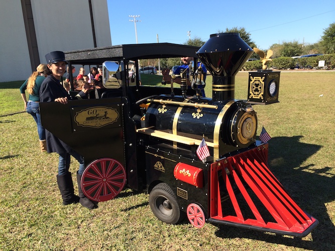 Rent the Classic Locomotive Trackless Train