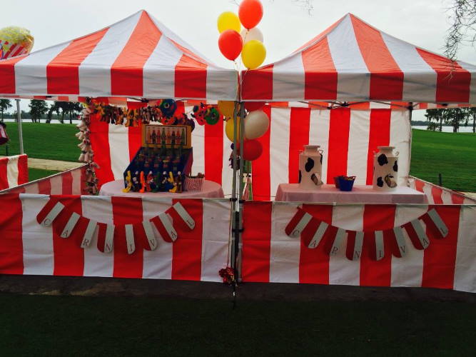 Rent the Carnival Booth & Tents
