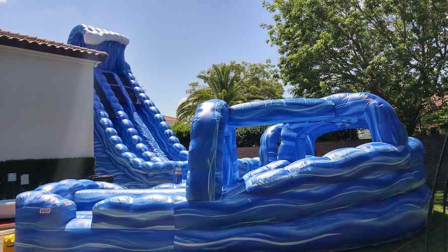 Rent the Big Blue Whale Blue Crush Water Slide