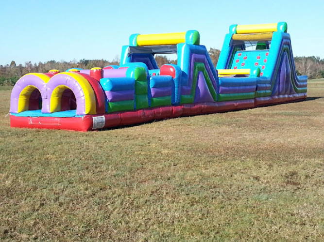 70' Obstacle Course Rental