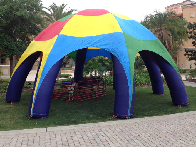 Rent the Inflatable Spider Tents