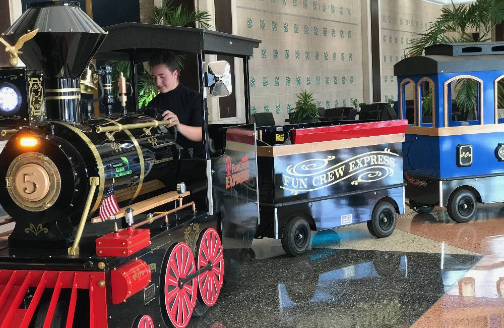 Indoor Trackless Train