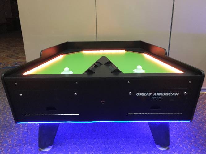 Boomerang Air Hockey Rental