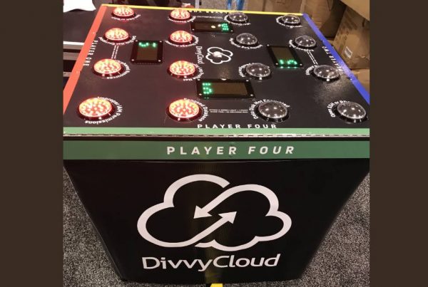 Chaos 4 Player Electronic Game| Tradeshow Game Rental | Expo Games