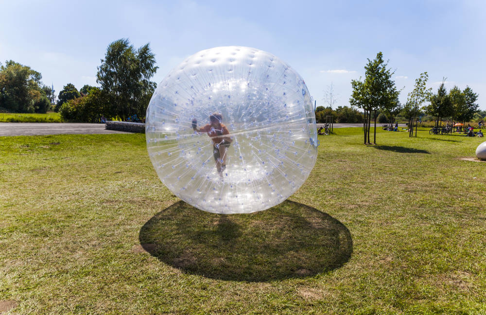 The Human Bubble Ball - Zorbingtime