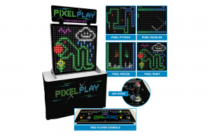 Pixel Play | 4 in one Electronic Game | Two Player Retro Game Rental