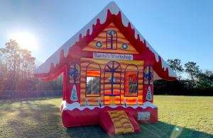 Santa’s Workshop | Christmas Themed Bounce House | Holiday Inflatables