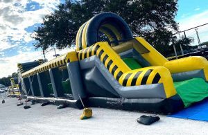 120' Nuclear Challenge | Inflatable Obstacle Course Rental in Florida
