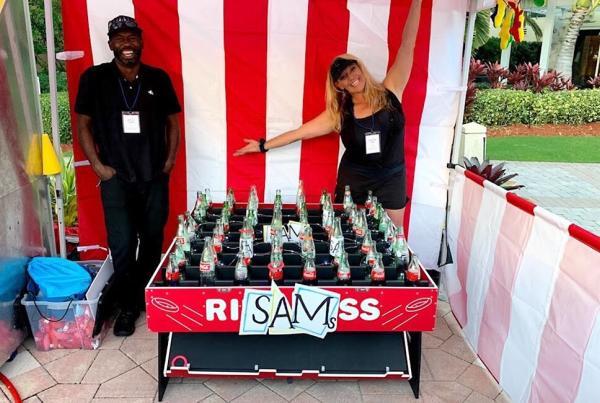 Coke Bottle Ring Toss | Carnival Skill Game Rental | Ring Toss Rental