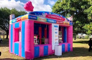 Sugar Shack | Inflatable Concessions Stand | Carnival Food Stand Rental