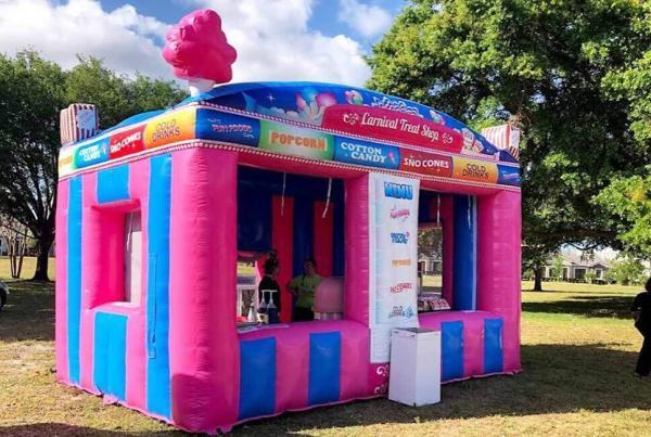 Sugar Shack | Inflatable Concessions Stand | Carnival Food Stand Rental