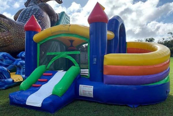 Curly Q Kids Bounce House Rental in Orlando | Toddler Inflatable Rentals