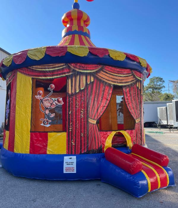 Carousel Jumper | Carnival Theme | Bounce House Rentals